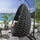 Virasat Three Seater Hanging Swing With Stand For Balcony, Garden Swing (Grey) Braid & Rope-VIRASAT FURNITURE & FURNISHING