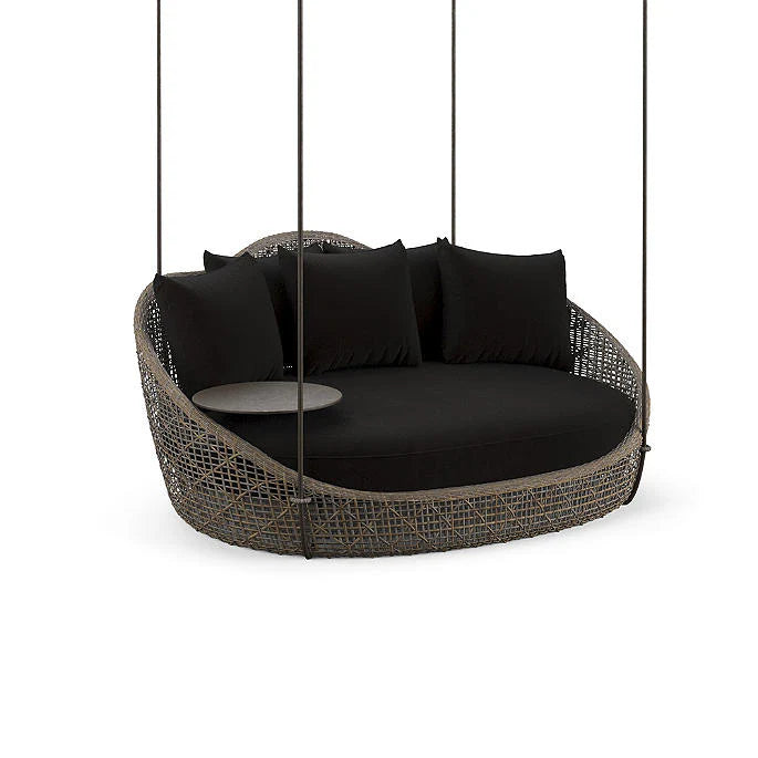 Virasat Three Seater Hanging Swing Without Stand For Balcony, Garden Swing (Brown)-VIRASAT FURNITURE & FURNISHING
