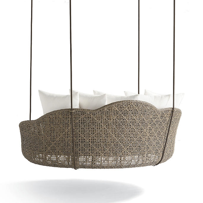 Virasat Three Seater Hanging Swing Without Stand For Balcony, Garden Swing (Brown)-VIRASAT FURNITURE & FURNISHING