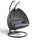 Virasat Double Seater Hanging Swing With Stand For Balcony, Garden Swing (Black)-VIRASAT FURNITURE & FURNISHING