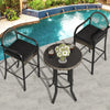 Virasat Outdoor Bar Sets 2 Chairs and 1 Table Patio Bar Set-VIRASAT FURNITURE & FURNISHING
