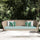 Virasat Three Seater Hanging Swing Without Stand For Balcony, Garden Swing (Cream)-VIRASAT FURNITURE & FURNISHING