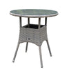 Virasat Outdoor Patio Seating Set 2 Chairs and 1 Table Set (Grey)-VIRASAT FURNITURE & FURNISHING