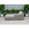 Virasat Outdoor Poolside Sunbed With Cushion Daybed (Brown)-VIRASAT FURNITURE & FURNISHING