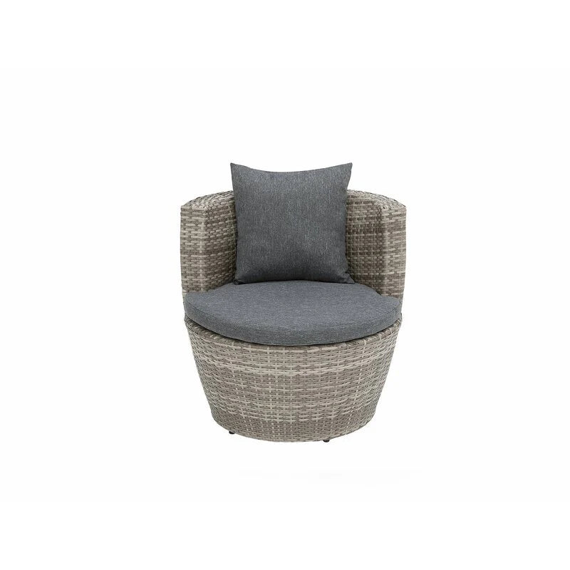 Virasat Outdoor Patio Seating Set 2 Chairs 1 Table Seashell-VIRASAT FURNITURE & FURNISHING