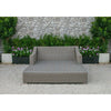 Virasat Outdoor Poolside Sunbed With Cushion Daybed (Brown)-VIRASAT FURNITURE & FURNISHING
