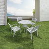 Virasat Cast Aluminium Garden Patio Seating 4 Chair and 1 Table Set-VIRASAT FURNITURE & FURNISHING