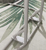 Virasat Three Seater Hanging Swing With Stand For Balcony, Garden Swing (Natural) Braid & Rope-VIRASAT FURNITURE & FURNISHING