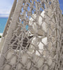 Virasat Single Seater Hanging Swing With Stand For Balcony, Garden (Natural) Braided & Rope-VIRASAT FURNITURE & FURNISHING