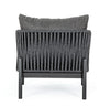Virasat Outdoor Garden Balcony Sofa Set 3 Seater and 2 Single Seater With 1 Center Table Set, Braid & Rope (Dark Grey)-VIRASAT FURNITURE & FURNISHING
