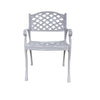 Virasat Cast Aluminium Garden Patio Seating 3 Chair and 1 Table Se-VIRASAT FURNITURE & FURNISHING