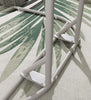 Virasat Double Seater Hanging Swing With Stand For Balcony, Garden Swing (Natural)-VIRASAT FURNITURE & FURNISHING