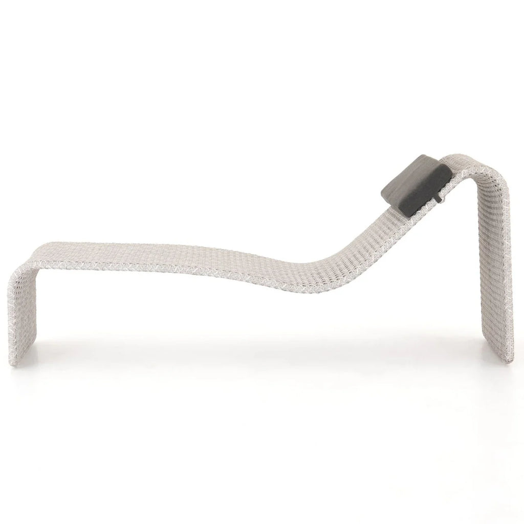 Virasat Outdoor Swimming Poolside Lounger White-VIRASAT FURNITURE & FURNISHING