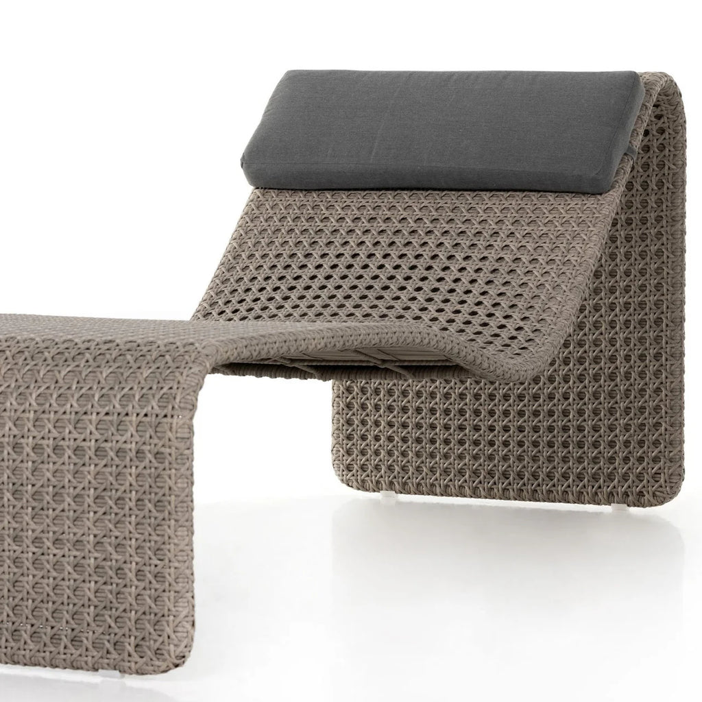 Virasat Outdoor Swimming Poolside Lounger (Brown)-VIRASAT FURNITURE & FURNISHING