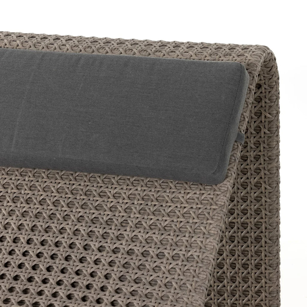 Virasat Outdoor Swimming Poolside Lounger (Brown)-VIRASAT FURNITURE & FURNISHING