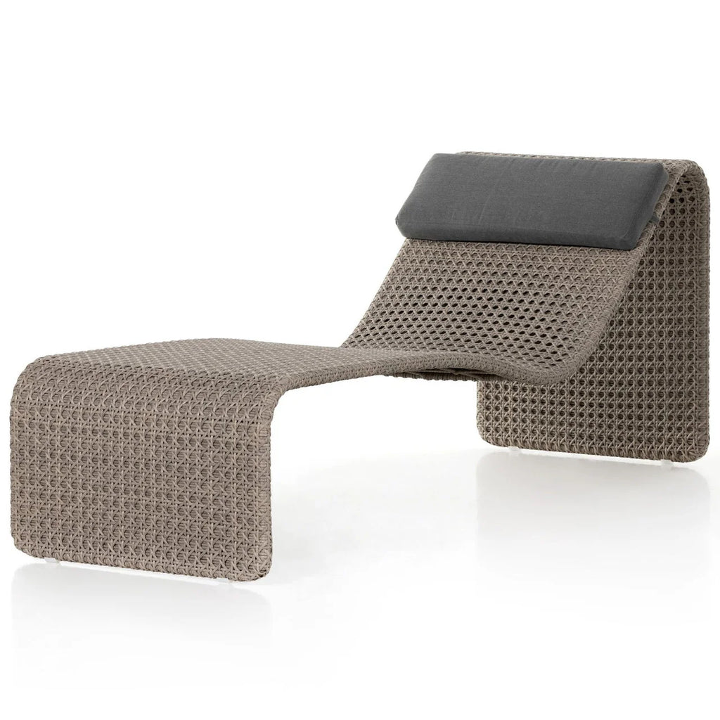 Virasat Outdoor Swimming Poolside Lounger (Brown)-VIRASAT FURNITURE & FURNISHING