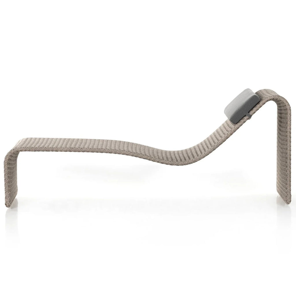 Virasat Outdoor Swimming Poolside Lounger (Brown)-VIRASAT FURNITURE & FURNISHING