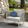 Virasat Outdoor Garden Balcony Sofa Set 2 Seater, 2 Single Seater and 2 Center Table With 1 Side Table Set, Braid & Rope (Grey)-VIRASAT FURNITURE & FURNISHING