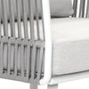 Virasat Outdoor Garden Balcony Sofa Set 2 Seater, 2 Single Seater and 2 Center Table With 1 Side Table Set, Braid & Rope (Grey)-VIRASAT FURNITURE & FURNISHING