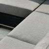 VIRASAT FURNITURE L-SHAPE OUTDOOR RATTAN WICKER SOFA SET 7-SEATER