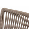 VIRASAT FURNITURE 3-Piece Outdoor Beige Rope Patio Set
