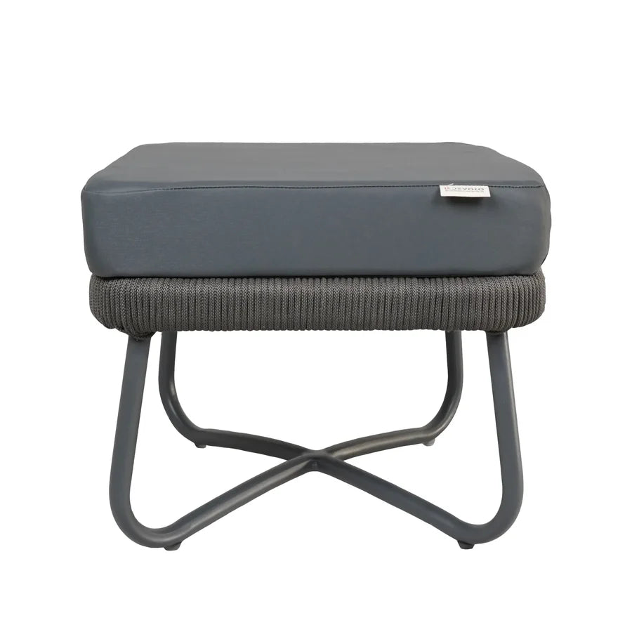 VIRASAT FURNITURE OUTDOOR ROPE 6-SEATER SOFA SET (GREY)