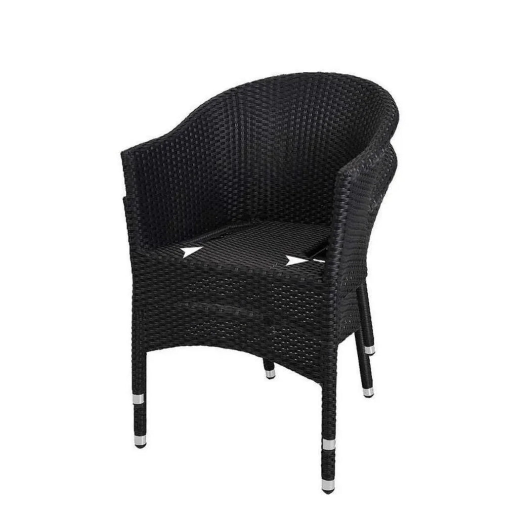 VIRASAT FURNITURE 3-Piece Outdoor Rattan Wicker Patio Set