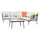 VIRASAT FURNITURE 5 SEATER L-SHAPE OUTDOOR HANDWOVEN ROPE SOFA SET (ALL-WEATHER)