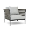 VIRASAT FURNITURE OUTDOOR ROPE SOFA SET 7-SEATER WITH GLASS TOP CENTER TABLE (GREY/BEIGE)
