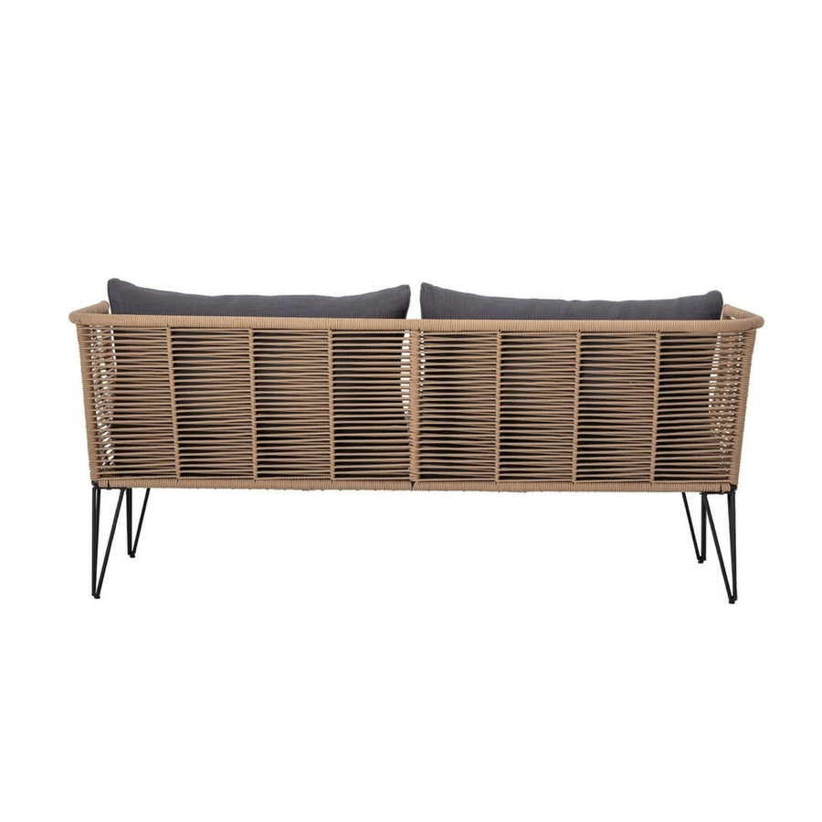 VIRASAT FURNITURE 2 SEATER PIECE OUTDOOR ROPE LOVESEAT SOFA