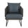 VIRASAT FURNITURE OUTDOOR ROPE 6-SEATER SOFA SET (GREY)