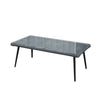 VIRASAT FURNITURE OUTDOOR GREY ROPE SOFA SET 7-SEATER WITH GLASS TOP CENTER TABLE