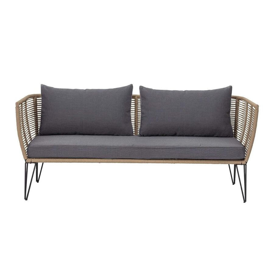 VIRASAT FURNITURE 2 SEATER PIECE OUTDOOR ROPE LOVESEAT SOFA
