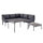 VIRASAT FURNITURE L-SHAPE OUTDOOR ROPE SOFA SET 6-SEATER (GREY)