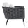 VIRASAT FURNITURE 6-PIECE OUTDOOR ROPE SOFA SET 6-SEATER (GREY & WHITE)