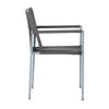 VIRASAT FURNITURE Outdoor Rope 3-Piece Patio Set (Grey)