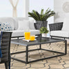 VIRASAT FURNITURE 6-PIECE OUTDOOR ROPE SOFA SET 6-SEATER (GREY & WHITE)