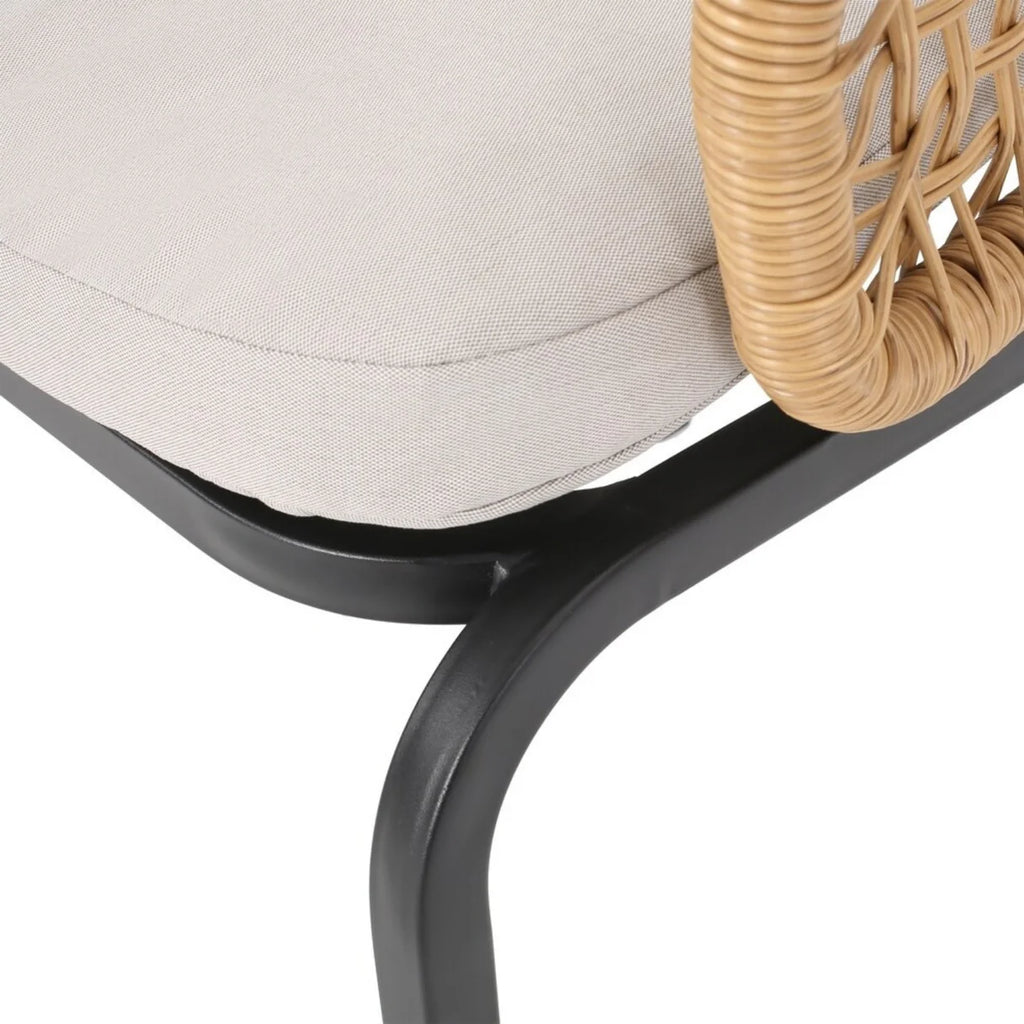VIRASAT FURNITURE 3 Piece Garden Outdoor Rope Patio Set