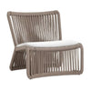 VIRASAT FURNITURE 3-Piece Outdoor Beige Rope Patio Set