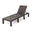Virasat Outdoor Swimming Poolside Lounger Brown-VIRASAT FURNITURE & FURNISHING