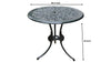 Virasat Cast Aluminium Garden Patio Seating 2 Chair and 1 Table Set (Black)-VIRASAT FURNITURE & FURNISHING
