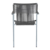 VIRASAT FURNITURE Outdoor Rope 3-Piece Patio Set (Grey)