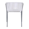 VIRASAT FURNITURE 3-Piece Outdoor White Wicker Patio Set