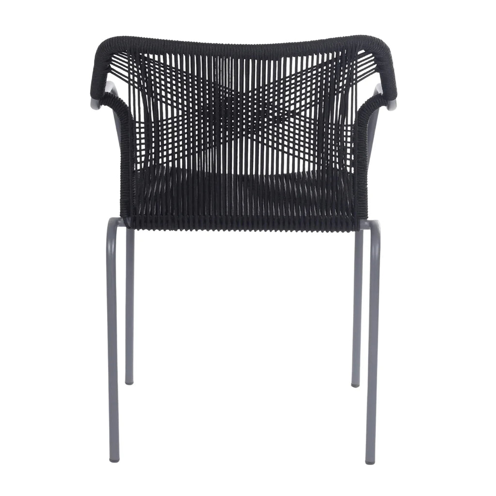 VIRASAT FURNITURE 3-Piece Outdoor Grey Rope Patio Set with Cushions & Center Table