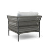 VIRASAT FURNITURE OUTDOOR ROPE SOFA SET 7-SEATER WITH GLASS TOP CENTER TABLE (GREY/BEIGE)