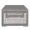 VIRASAT FURNITURE OUTDOOR WICKER WOVEN 6 PIECES SECTIONAL PATIO FURNITURE SET (GREY)
