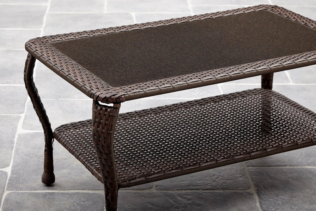 Virasat Outdoor Sofa Set 2 Seater, 2 Single Seater and 1 Center Table (Dark Brown)-VIRASAT FURNITURE & FURNISHING