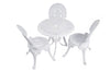 Virasat Cast Aluminium Garden Patio Seating 3 Chair and 1 Table Set-VIRASAT FURNITURE & FURNISHING