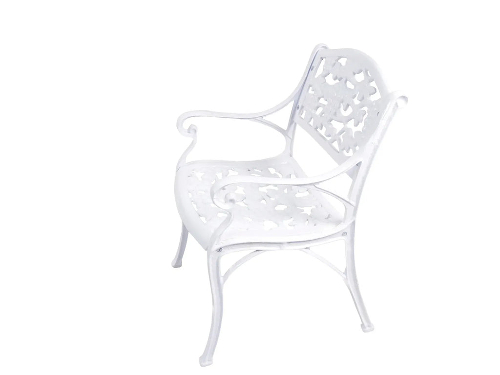 Virasat Cast Aluminium Garden Patio Seating 3 Chair and 1 Table Set-VIRASAT FURNITURE & FURNISHING