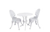 Virasat Cast Aluminium Garden Patio Seating 2 Chair and 1 Table Set-VIRASAT FURNITURE & FURNISHING
